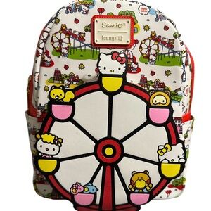Loungefly X Hello Kitty & Friends Sanrio Carnival Backpack NWT